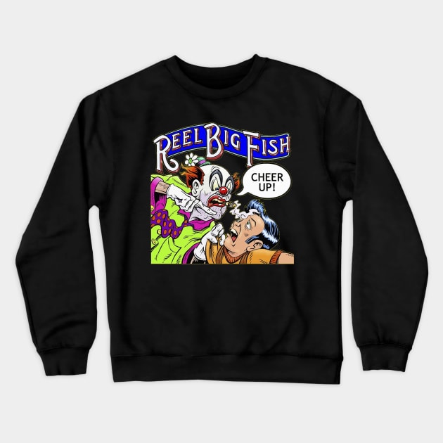 reel big cheer up Crewneck Sweatshirt by PrettyNeat Patterns